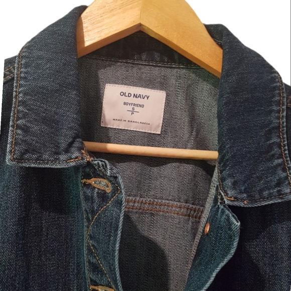 💫HOST PICK💫❤NWOT Boyfriend Oversized denim jacket size small - Picture 3 of 3